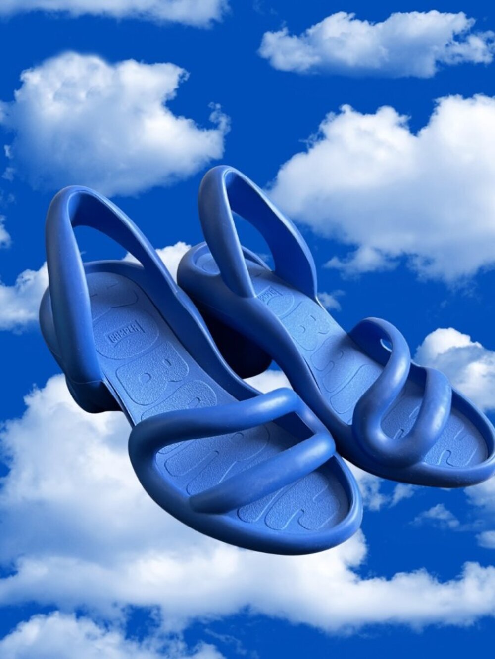 Camper Kobarah Dark Blue Sandals NEW Women's EU 36 NEVER WORN MRSP $225